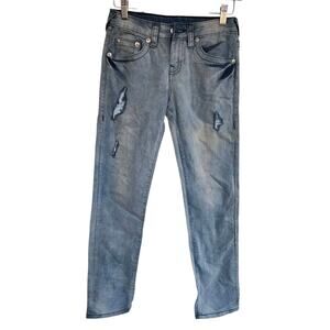 True Religion Geno Relaxed Slim Stretch Womens 12